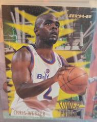 Chris Webber #10 Basketball Cards 1994 Fleer Tower of Power Prices
