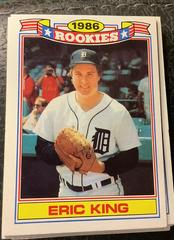 Eric King Baseball Cards 1987 Topps Glossy Rookies Prices