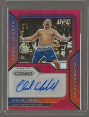 Chuck Liddell [Red] Ufc Cards 2021 Panini Prizm UFC Sensational Signatures Prices