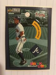 Chipper Jones Baseball Cards 1998 Collector's Choice Stick Ums Prices