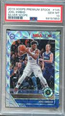 Joel Embiid [Silver Scope] Basketball Cards 2019 Panini Hoops Premium Stock Prices