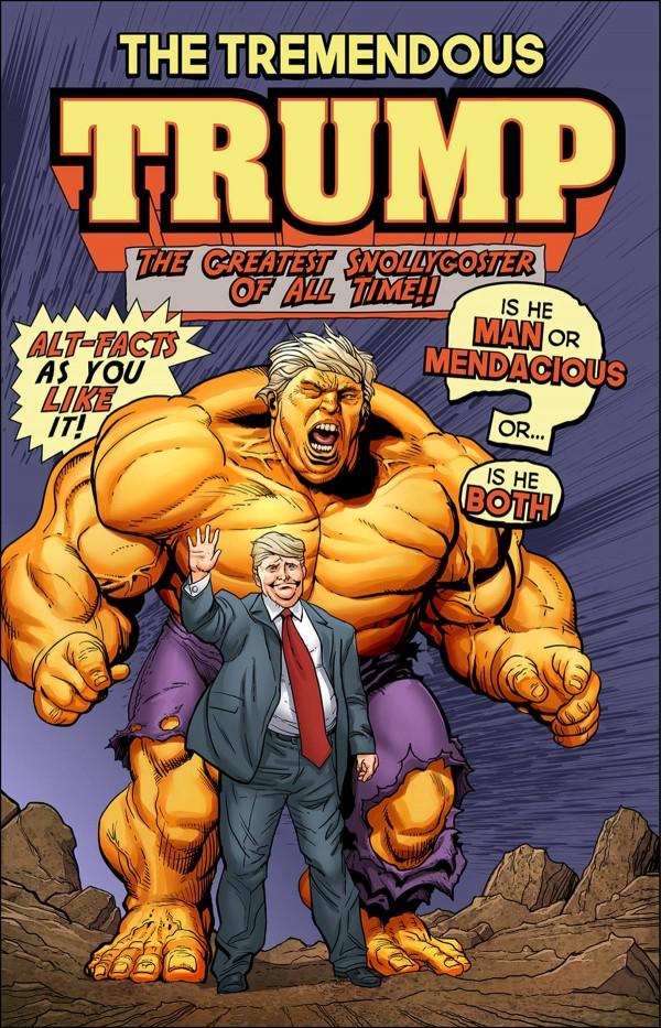 Tremendous Trump #1 (2017) Comic Books Tremendous Trump