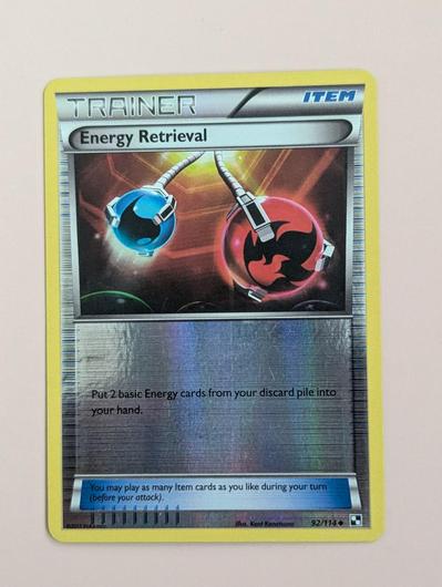 Energy Retrieval [Reverse Holo] #92 photo