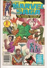 The Marvel Saga the Official History of the Marvel Universe [Newsstand] #1 (1986) Comic Books The Marvel Saga the Official History of the Marvel Universe Prices