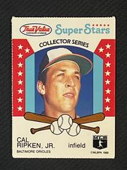 Cal Ripken Jr. Baseball Cards 1986 True Value Perforated Prices