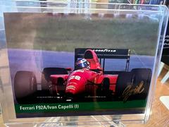 Ferrari F92A/Ivan Capelli (I) #27 Racing Cards 1992 Grid F1 Prices