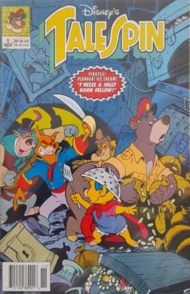 TaleSpin [Newsstand] #6 (1991) Comic Books TaleSpin