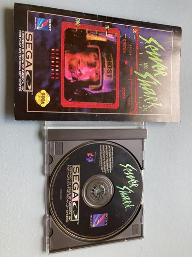 Sewer Shark | Item and Manual only | Sega CD