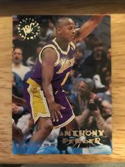 Anthony Peeler #63 Basketball Cards 1995 Stadium Club Prices