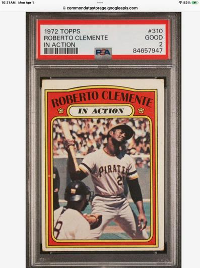 Roberto Clemente [In Action] #310 photo