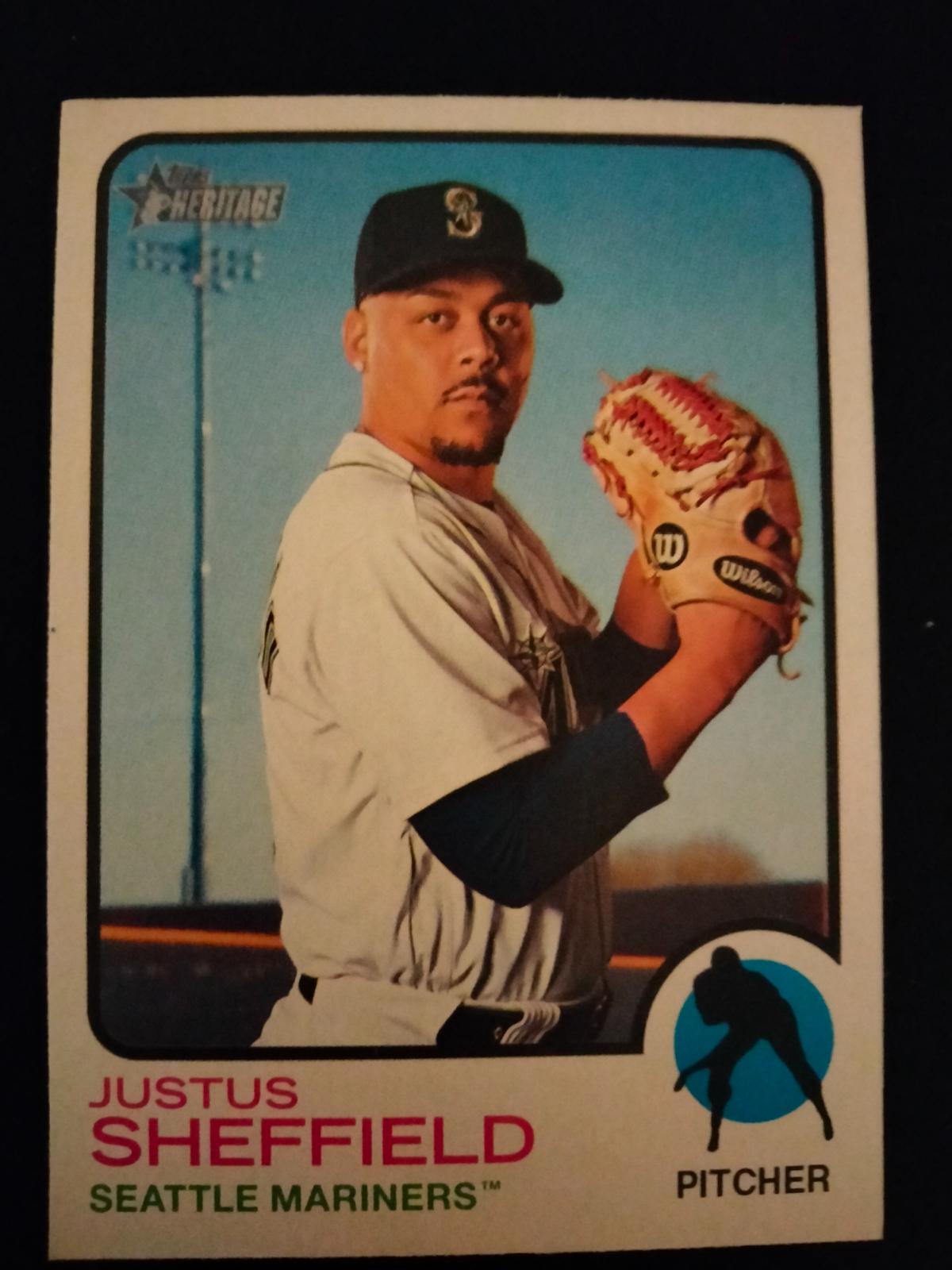 Justus Sheffield Ungraded 2022 Topps Heritage