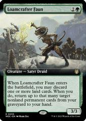 Loamcrafter Faun [Extended Art] #55 Magic Wilds of Eldraine Commander Prices
