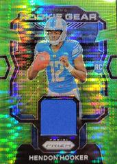 Hendon Hooker [Green] #RG-HH Football Cards 2023 Panini Prizm Rookie Gear Prices