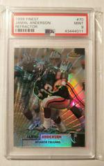 Jamal Anderson [Refractor] #70 Football Cards 1999 Topps Finest Prices