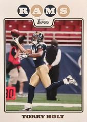 Torry Holt #112 Football Cards 2008 Topps Prices