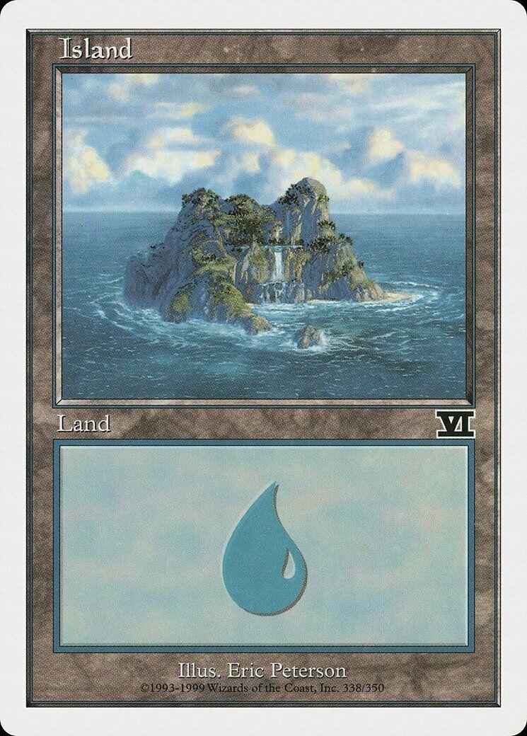 Island #338 Magic 6th Edition