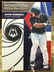 Jasson Domin #IM7 Baseball Cards 2021 Panini Mosaic International Men of Mastery Prices