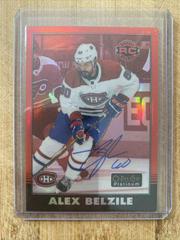 Alex Belzile [Rainbow] #R-AE Hockey Cards 2020 O Pee Chee Platinum Rookie Autographs Prices