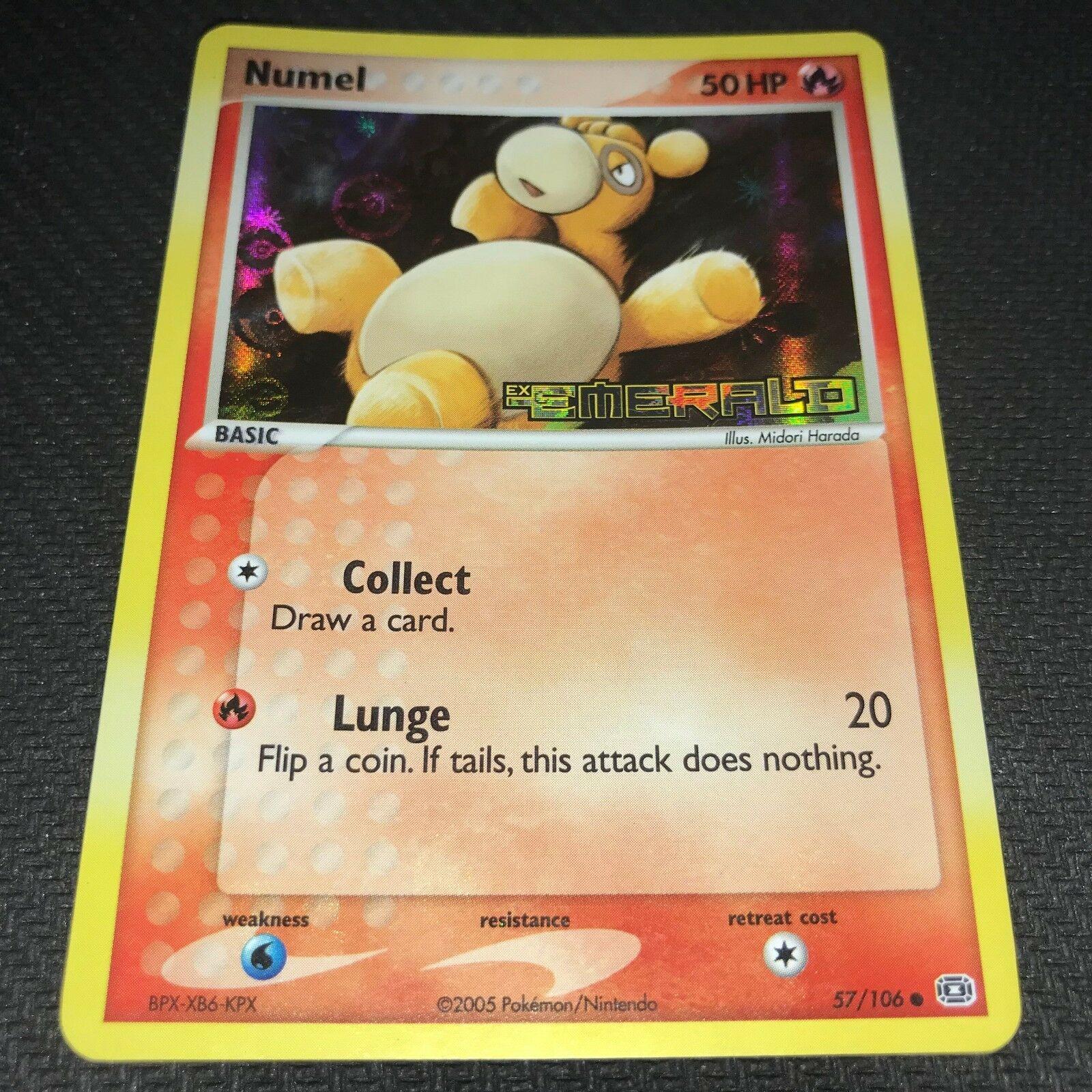 Numel [Reverse Holo] 57 Prices Pokemon Emerald Pokemon Cards