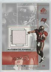 Shaun King #SK Football Cards 2001 SP Game Used Authentic Fabric Prices