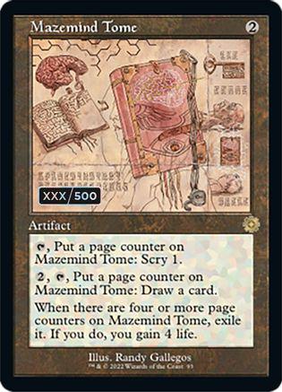 Mazemind Tome [Schematic Foil] Magic Brother's War Retro Artifacts