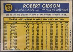 Back | Bob Gibson Baseball Cards 1970 Topps