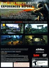 Back Cover | Call of Duty World at War Final Fronts Playstation 2