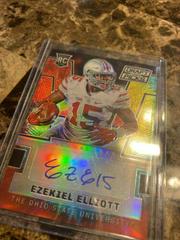 Ezekiel Elliott [Autograph Prizm] #105 Football Cards 2016 Panini Prizm Draft Picks Prices