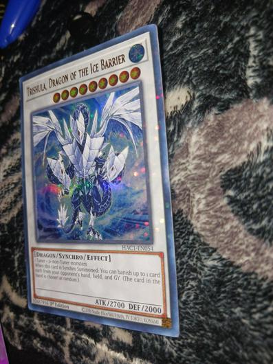 Trishula Dragon Of The Ice Barrier [star Foil 1st Edition] Ungraded Yugioh Hidden Arsenal