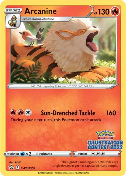 Arcanine #SWSH304 Pokemon Promo