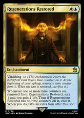 Regenerations Restored [Foil] #756 Magic Doctor Who Prices