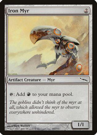 Iron Myr [Foil] Magic Mirrodin