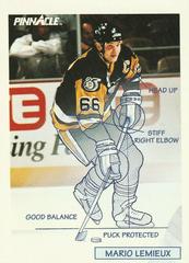 Mario Lemieux #380 Hockey Cards 1991 Pinnacle Prices