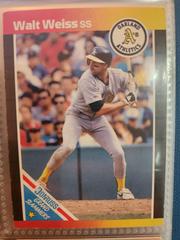 Walt Weiss #3 Baseball Cards 1989 Donruss Grand Slammers Prices