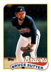 Bruce Sutter #11 Baseball Cards 1989 Topps Prices