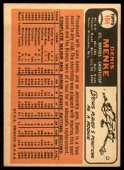 Back | Denis Menke Baseball Cards 1966 Topps