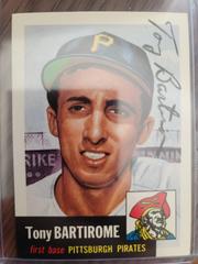 Tony Bartirome [Signed] #71 Baseball Cards 1991 Topps Archives 1953 Prices