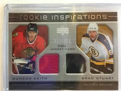 Duncan Keith #253 Hockey Cards 2005 Upper Deck Rookie Update Prices