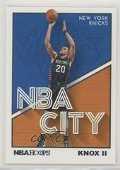 Kevin Knox II #12 Basketball Cards 2019 Panini Hoops NBA City Prices
