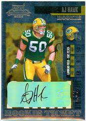 A.J. Hawk [Autograph] Football Cards 2006 Playoff Contenders Prices