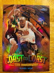 Tim Hardaway[Refractor] Basketball Cards 1998 Topps Chrome Coast to Coast Prices