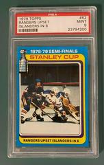Rangers Upset [Islanders in 6] #82 Hockey Cards 1979 Topps Prices