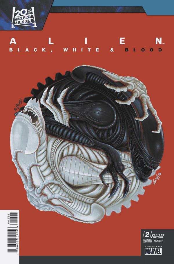 Alien: Black, White & Blood [Doaly] #2 (2024) Comic Books Alien: Black, White & Blood