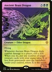 Ancient Brass Dragon [Showcase Foil] #389 Magic Commander Legends: Battle for Baldur's Gate Prices