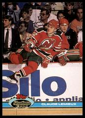 Claude Lemieux #18 Hockey Cards 1991 Stadium Club Prices