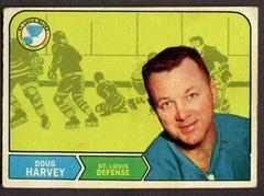 Doug Harvey Hockey Cards 1968 O-Pee-Chee Prices