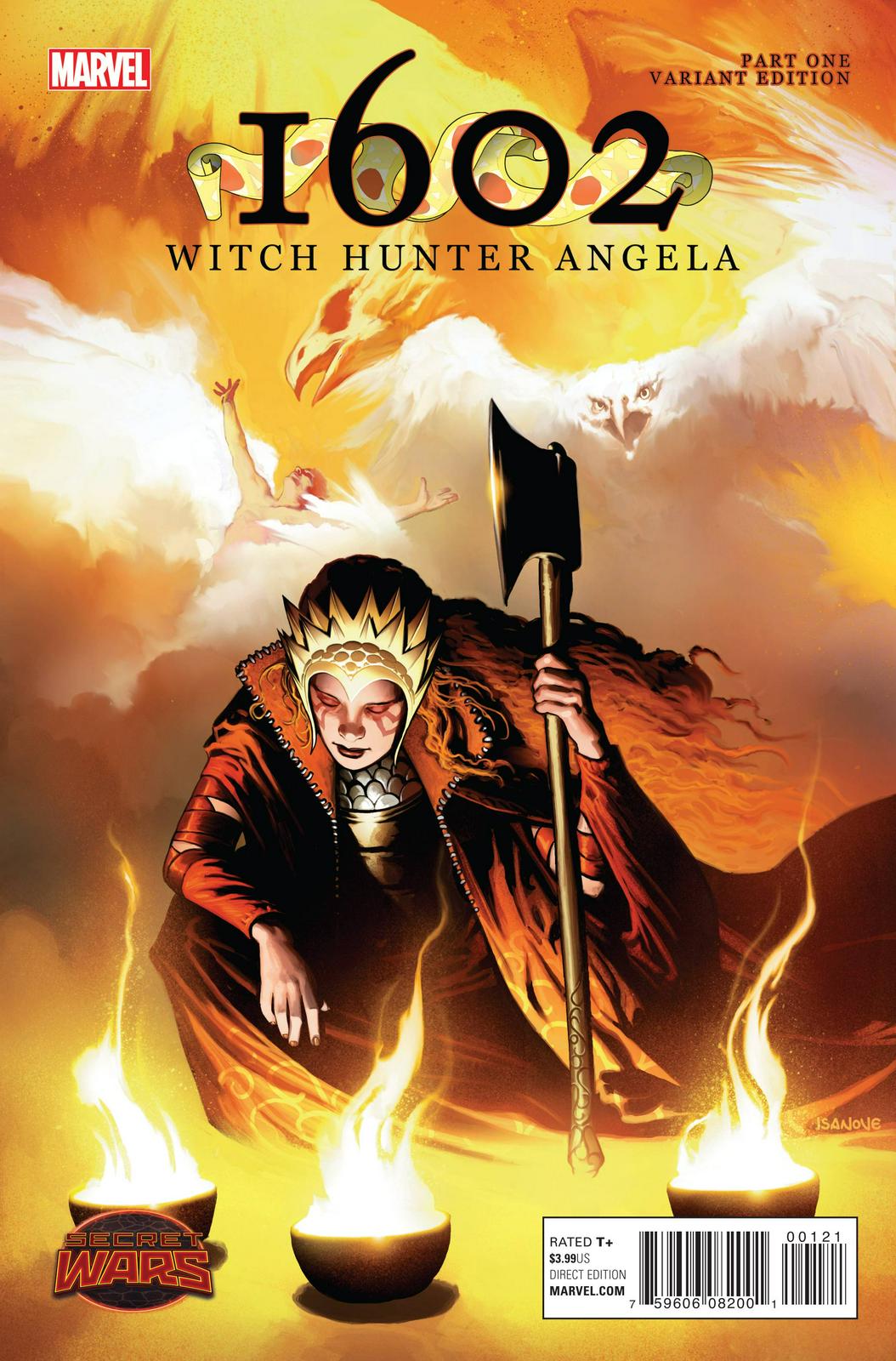 1602: Witch Hunter Angela [Isanove] #1 (2015) Comic Books 1602: Witch Hunter Angela