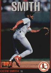 Ozzie Smith Baseball Cards 1993 Panini Donruss Triple Play Prices