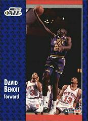 David Benoit #362 Basketball Cards 1991 Fleer Prices