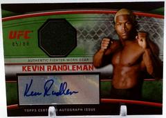 Kevin Randleman [Green] #A-KR Ufc Cards 2010 Topps UFC Knockout Autographs Prices
